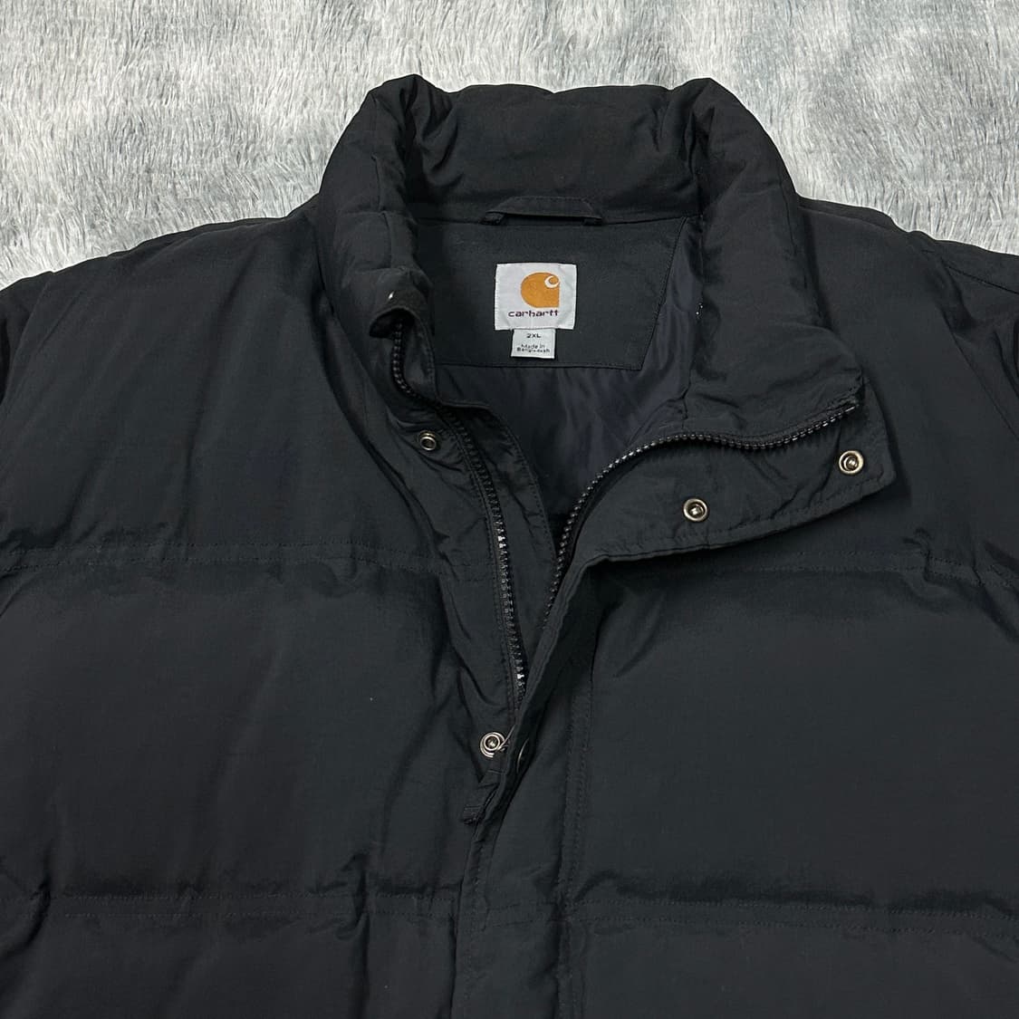 칼하트 다운 블랙 패딩 XXL 상품이미지4