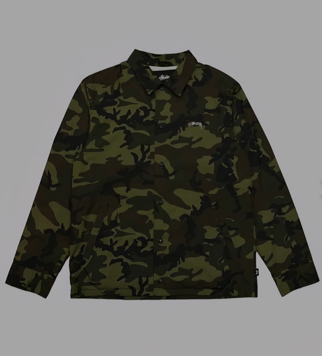 STUSSY camouflage coach jacket 상품이미지1