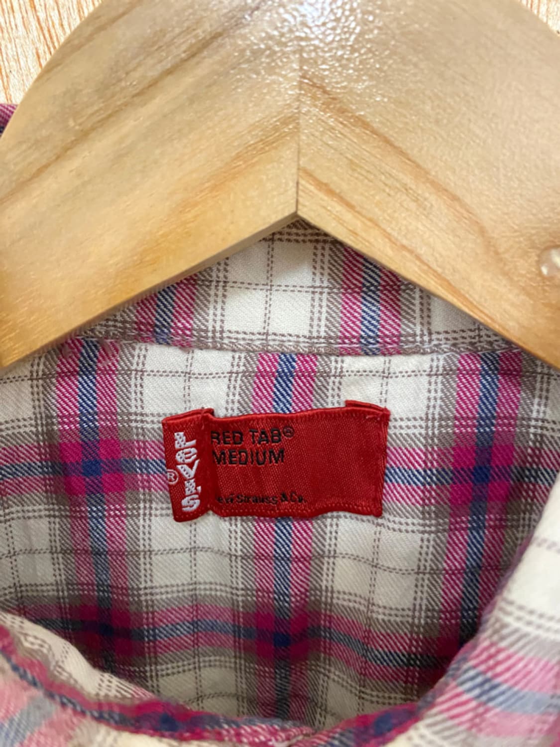 00's LEVI'S 옴브레 웨스턴 셔츠 상품이미지4