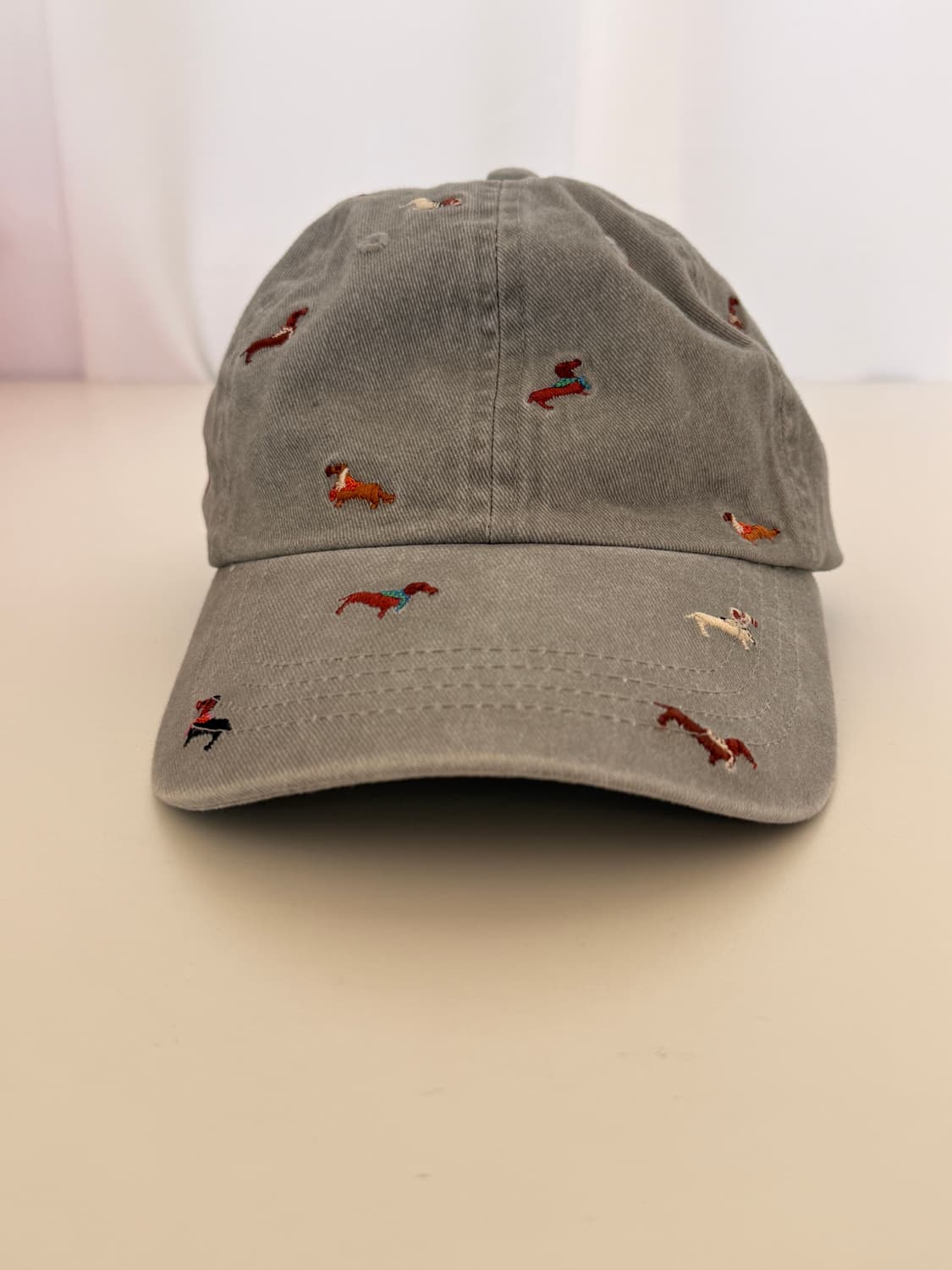 자라(Zara)의 강아지 자수 워시드 캡 상품이미지2