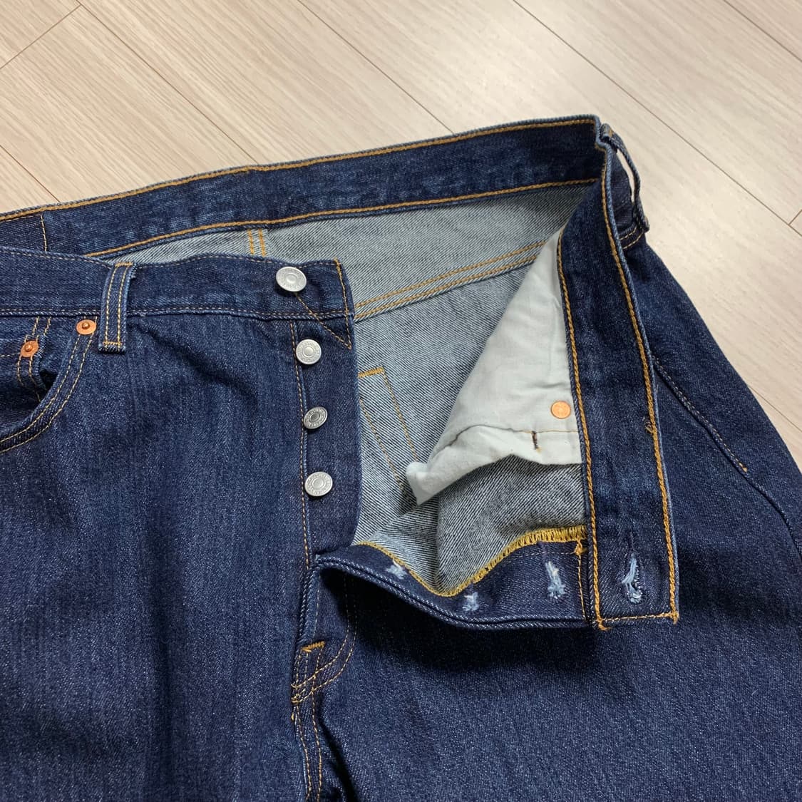 리바이스 501 진청 36 상품이미지4
