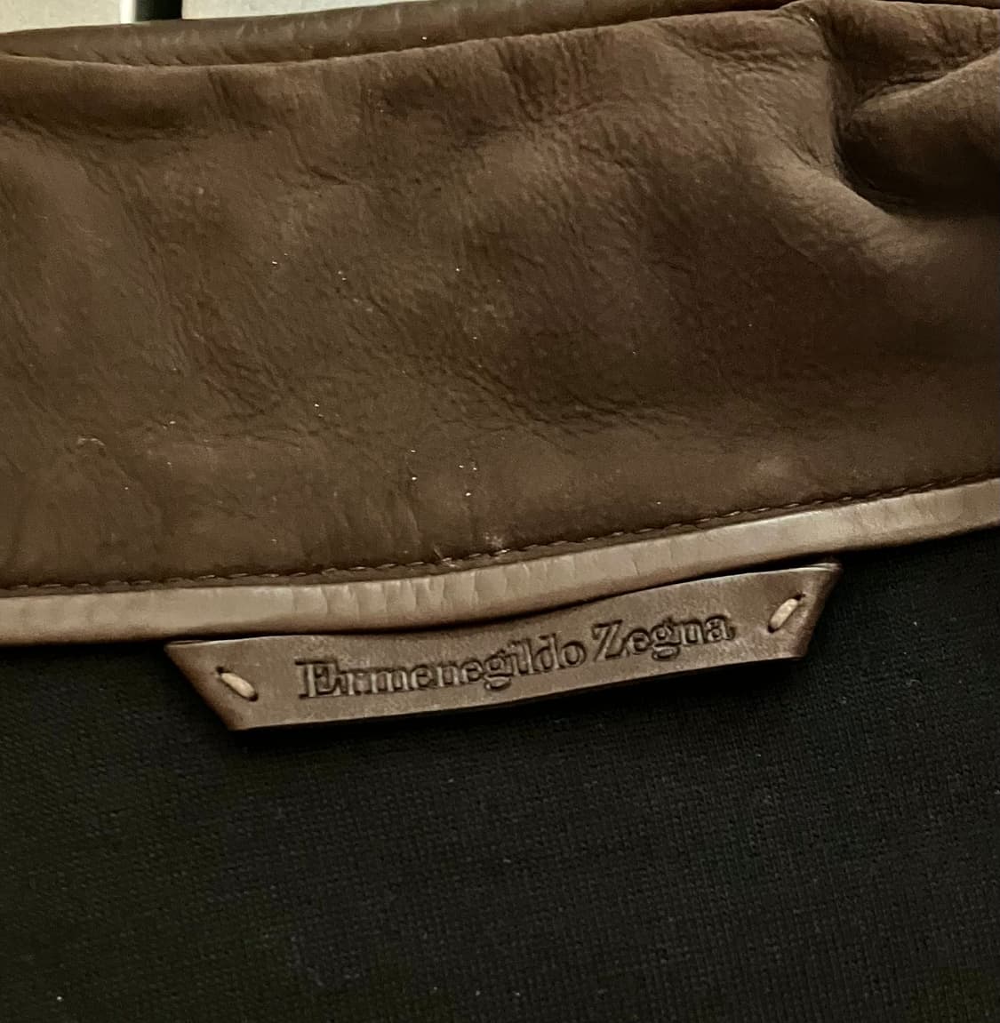 제냐 마세라티 가죽 패딩 베스트 상품이미지7