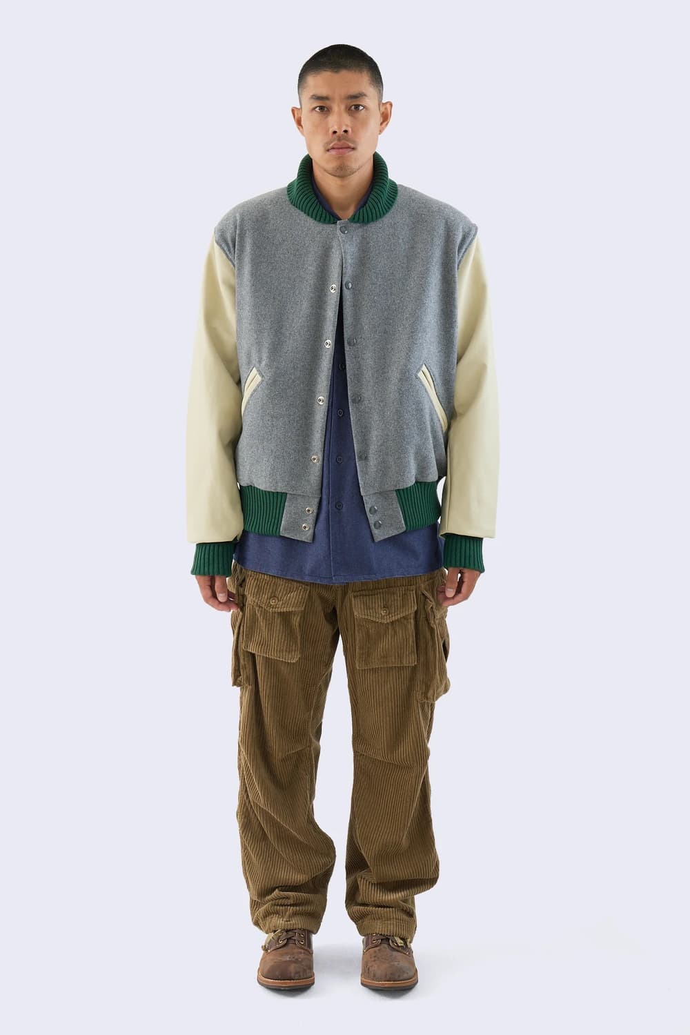 엔지니어드가먼츠 바시티 자켓 상품이미지5