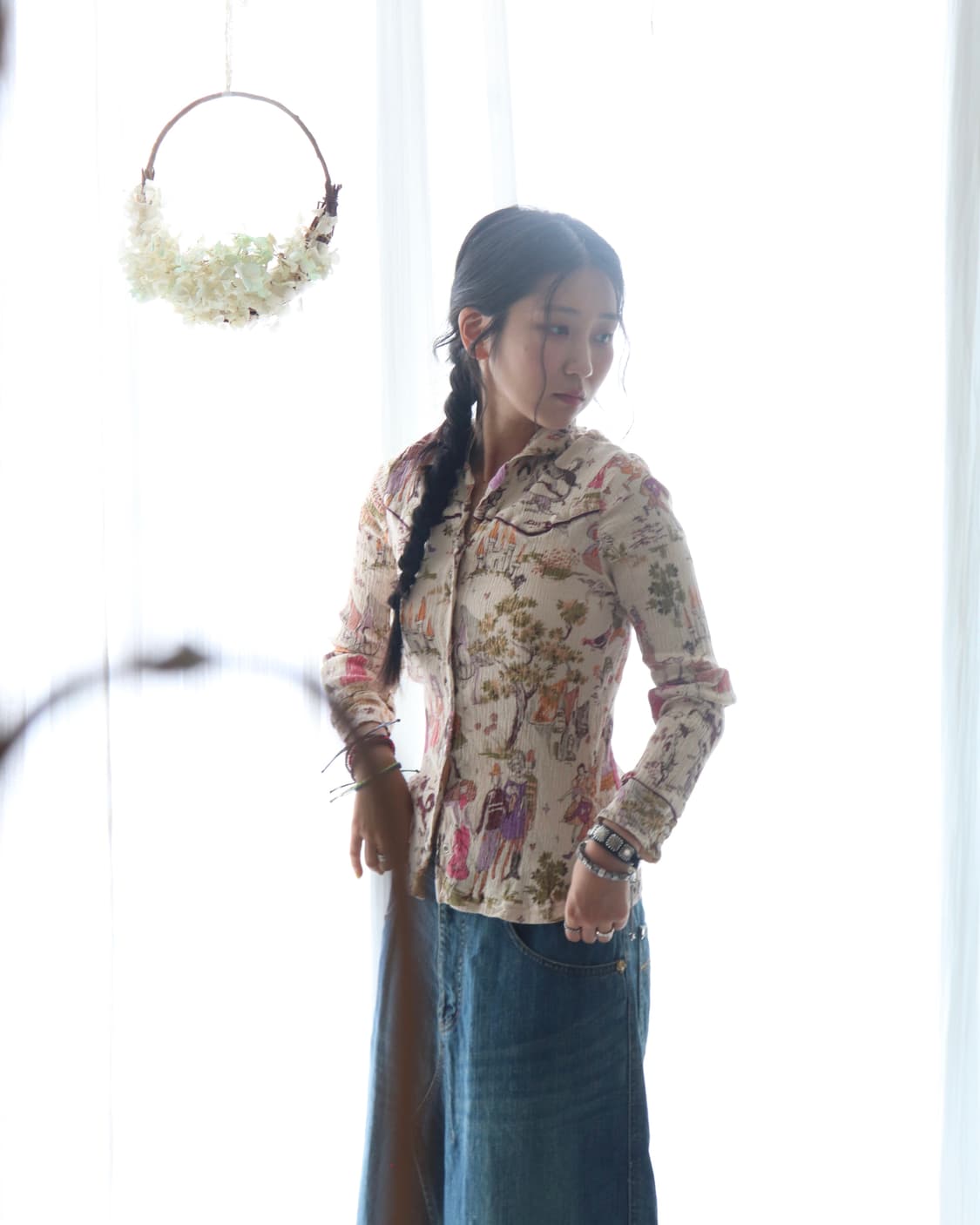 [Tsumori Chisato] Fairy Crinkle Shirt 상품이미지4