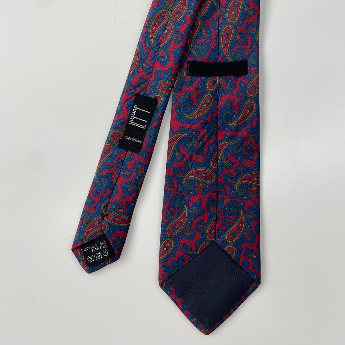던힐(dunhill) 페이즐리 명품 정품 넥타이 7.8cm 상품이미지2
