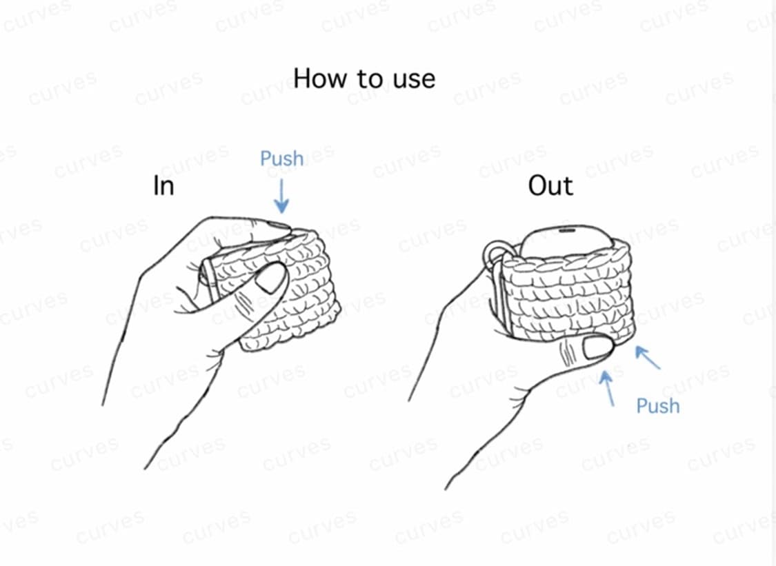 에어팟프로2/버즈2 crochet case 크로쉐 케이스 상품이미지10