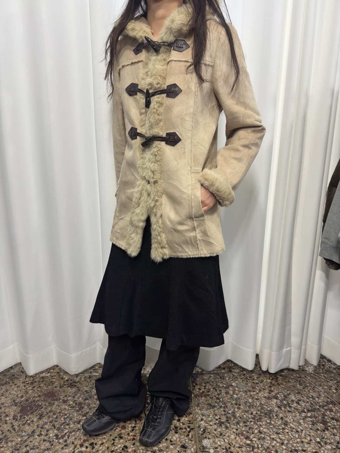 anysis duffle hood coat 상품이미지4