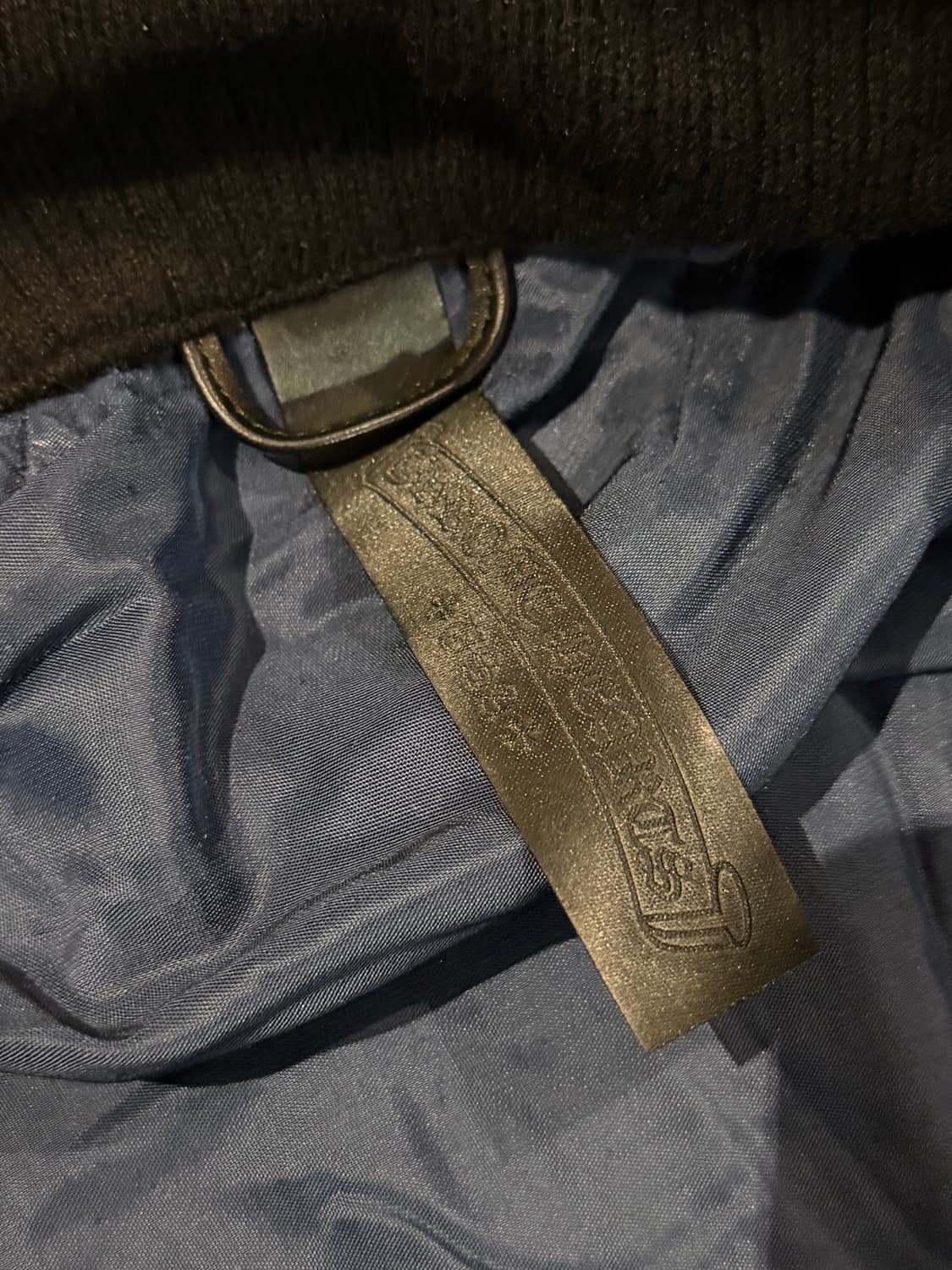 크롬하츠 벨벳 집업 (네이비)XL 상품이미지5