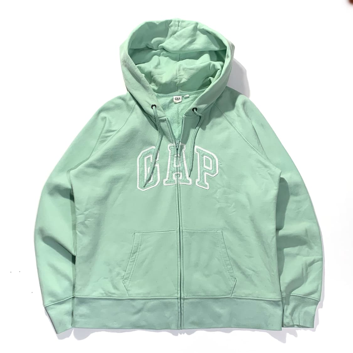 갭 라이트 민트 후드집업 상품이미지1