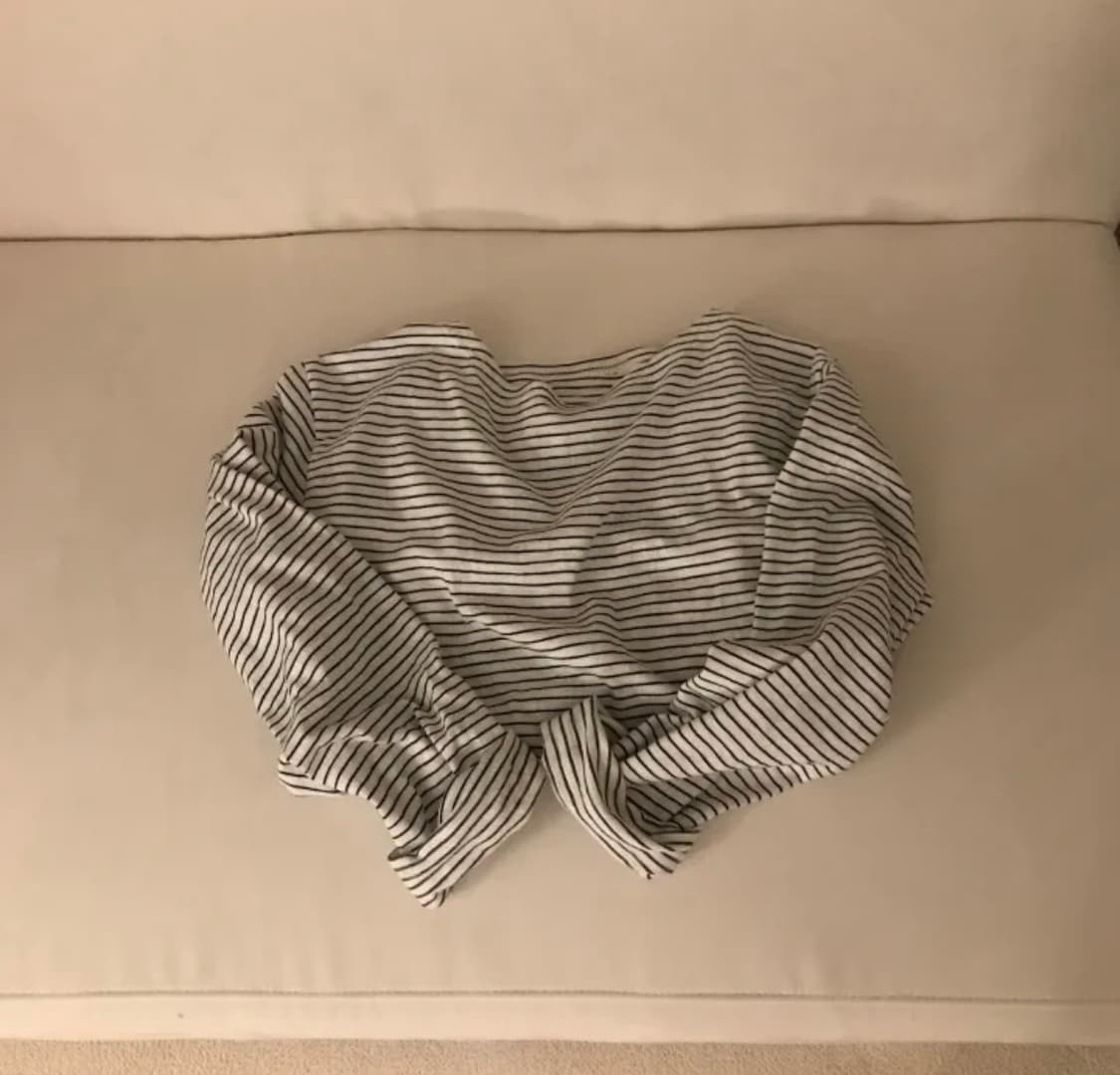 에이블리 스트라이프 긴팔티 상품이미지1