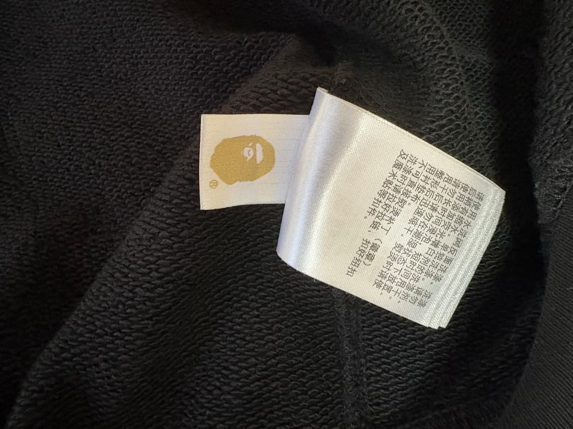 베이프 원포인트 후드집업 상품이미지4