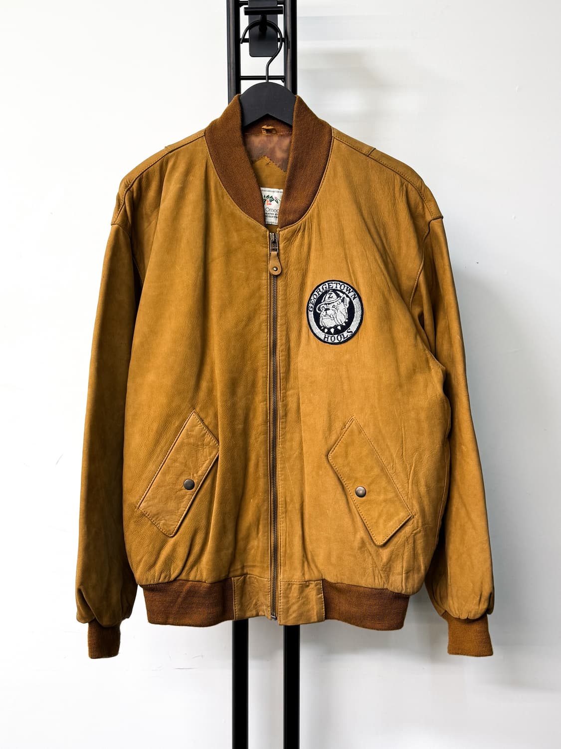 오메가 조지타운 훌스 스웨이드 봄버 상품이미지1