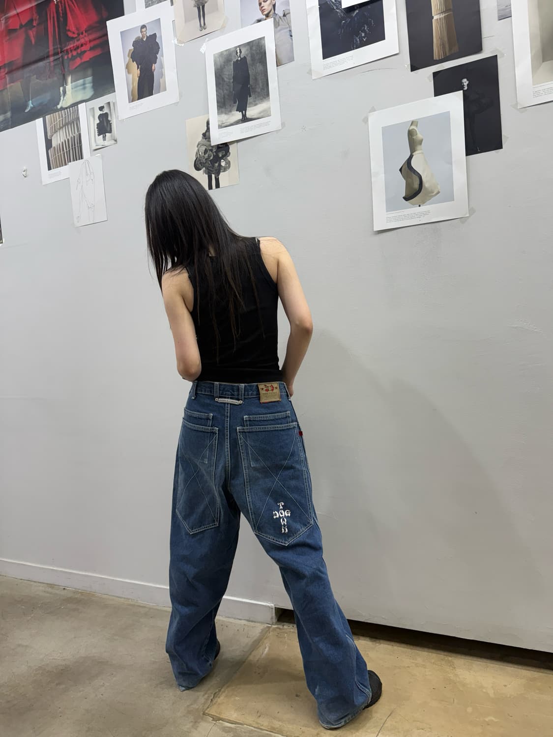 도그타운 와이드 올드스쿨 무드 데님팬츠 상품이미지10