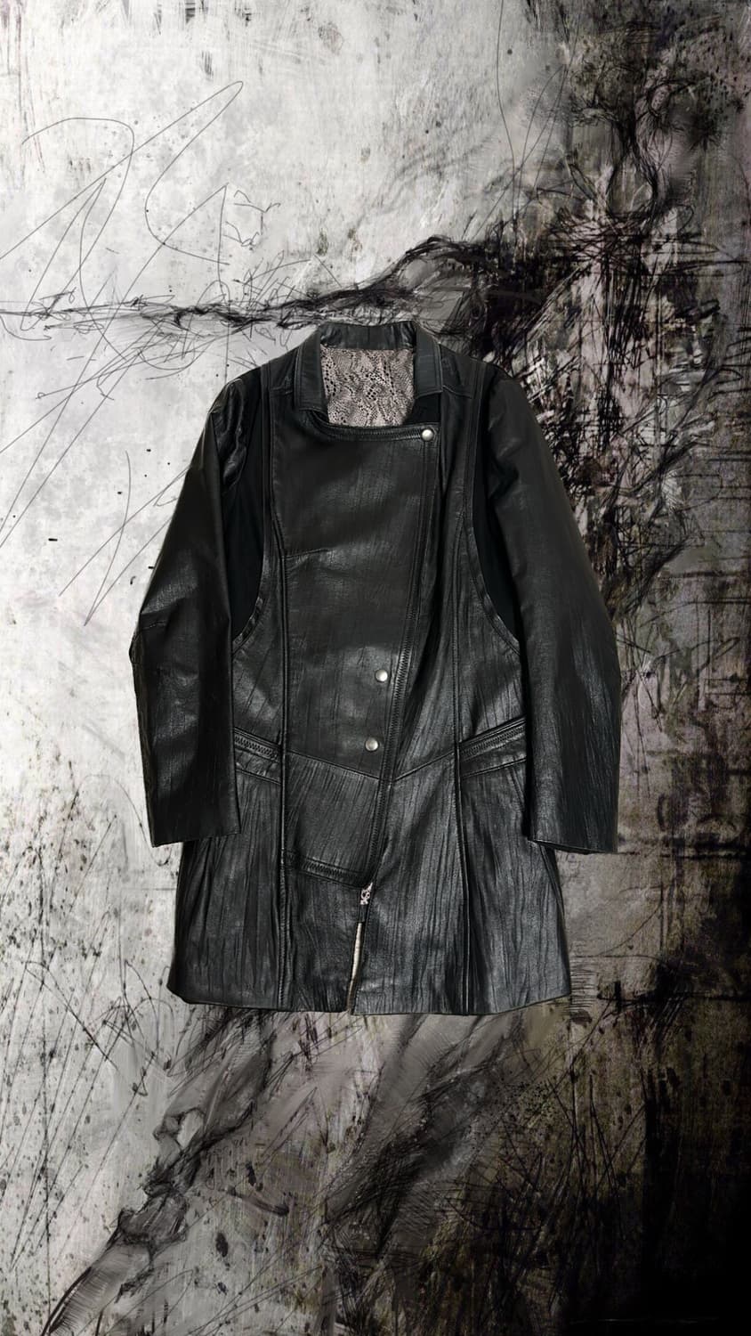 Gothic mood Leather Jacket 상품이미지1