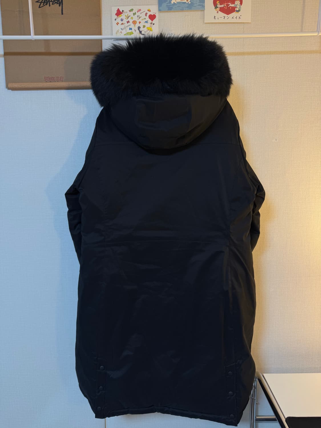 [L]FILA 휠라 프리미엄 여우털 구스다운 롱패딩 상품이미지3