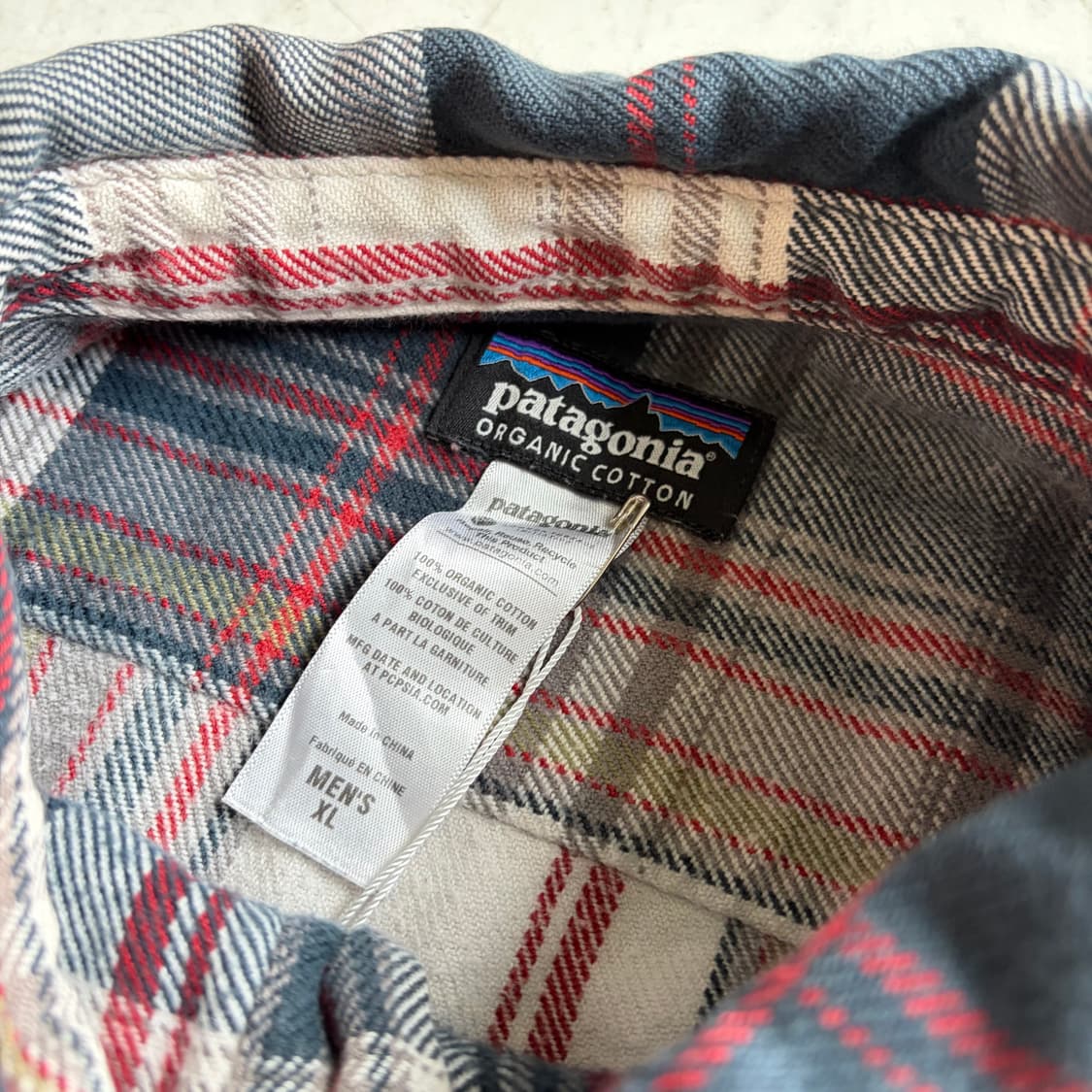 파타고니아 빈티지 플란넬 셔츠 XL 상품이미지5