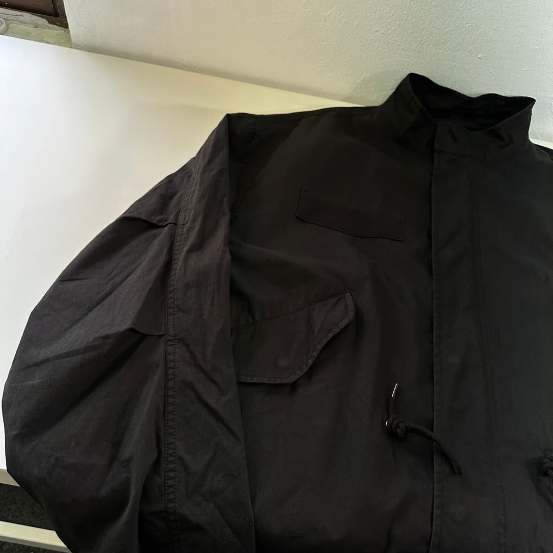 L-XL 디네댓 블랙 오버핏 M65 피쉬테일 야상자켓 상품이미지5