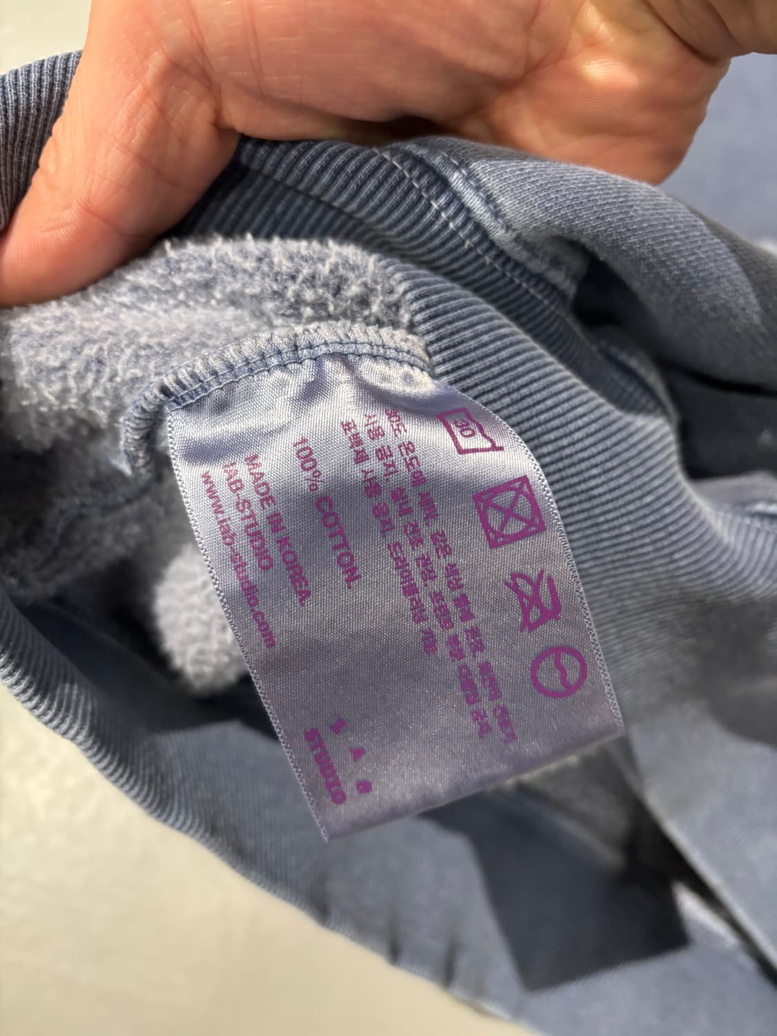 아이앱 스튜디오 맨투맨 상품이미지10