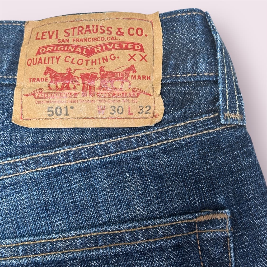 리바이스 501 오리지널 스트레이트 핏 30x32 mexico 상품이미지5