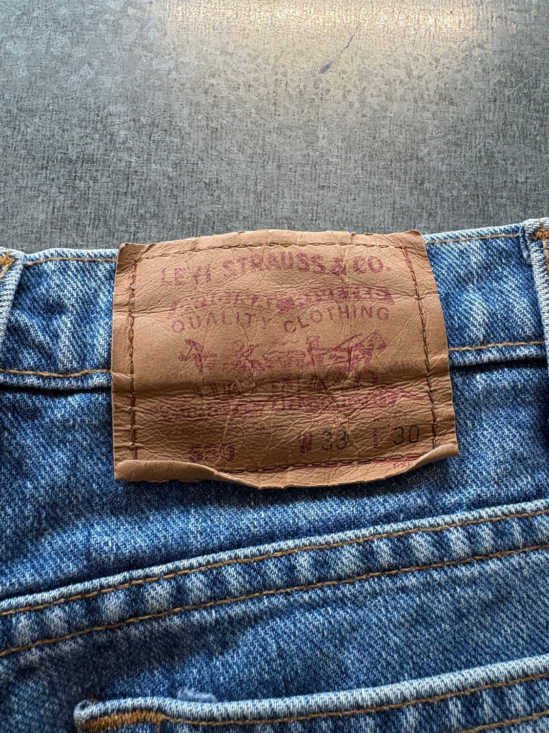 95년 캐나다 생산 리바이스550 상품이미지8
