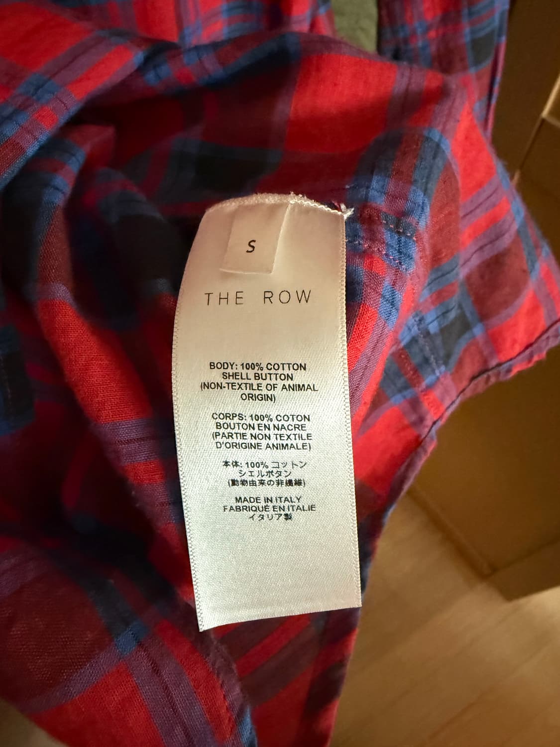 [S]The row lancaster 셔츠 상품이미지3