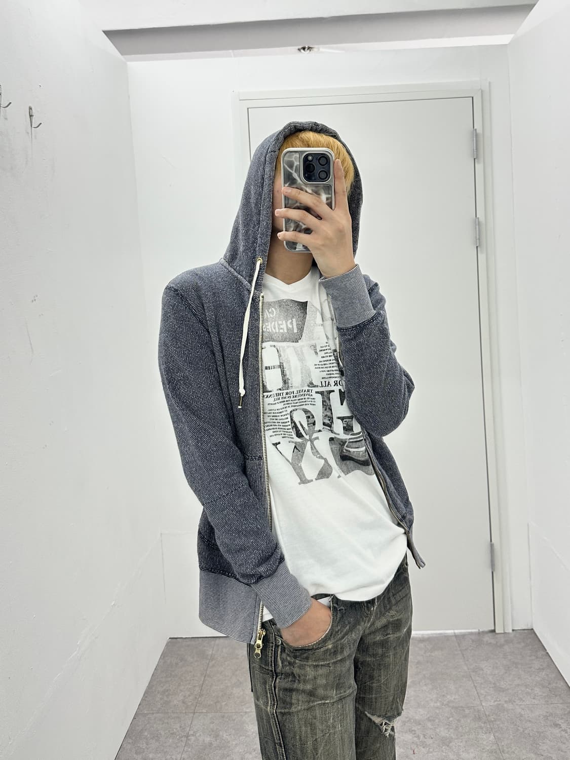 AUTHENTIC 2 way original wash hood 상품이미지1