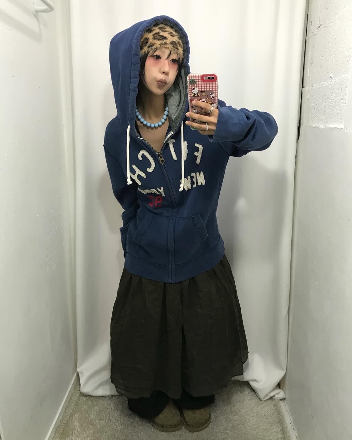 Abercrombie Logo Hood Zip-Up 상품이미지2