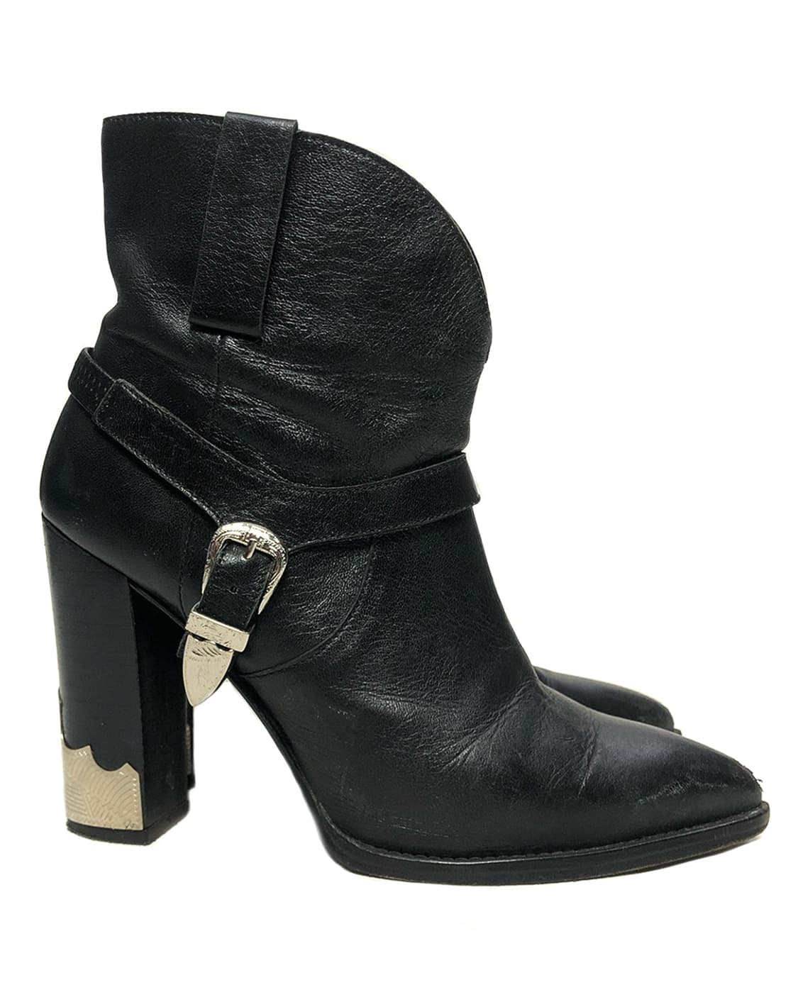 TOGA PULLA 시그니처 은장 웨스턴 부츠 힐 상품이미지1