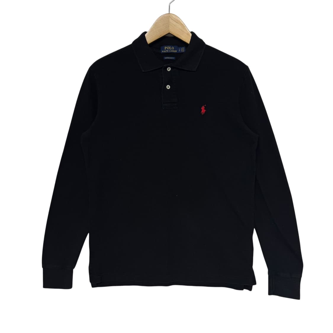 폴로 포니 로고 카라 긴팔티 상품이미지1