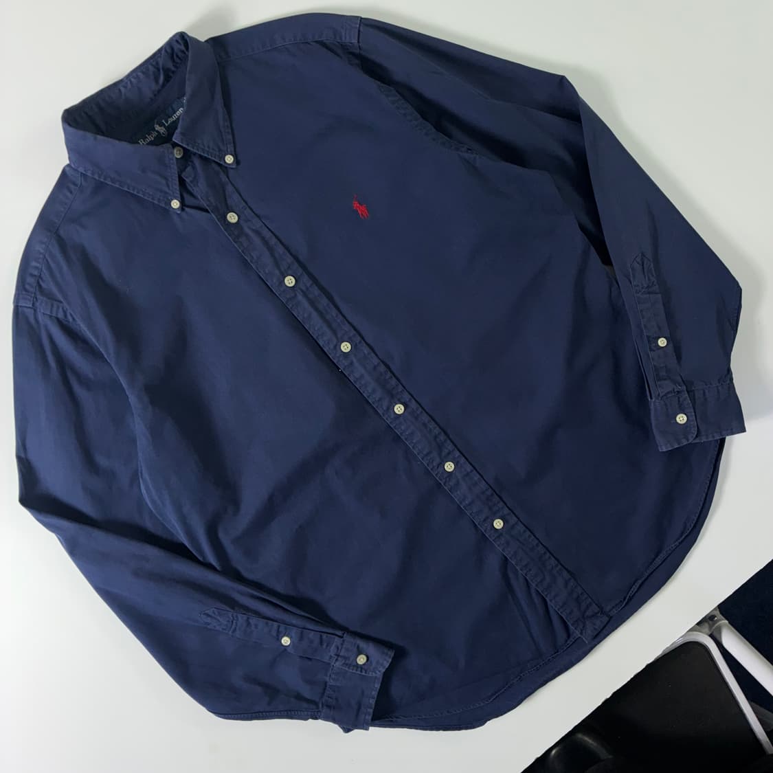 Polo 폴로 랄프로렌 네이비 옥스포드 셔츠 상품이미지2