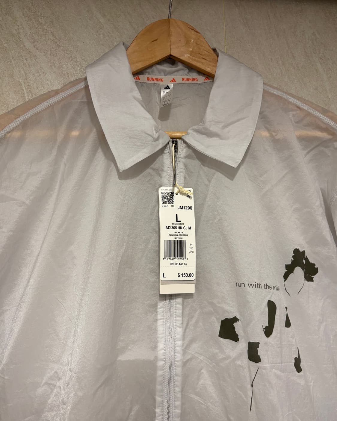 (L) 아디다스 아디365 H.Koumori 러닝 코치자켓 상품이미지2