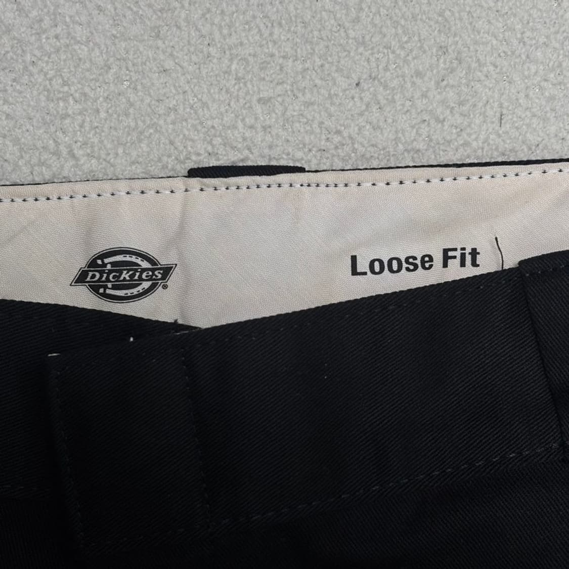 DICKIES 루즈핏 워크팬츠 블랙 W30/L32 상품이미지3