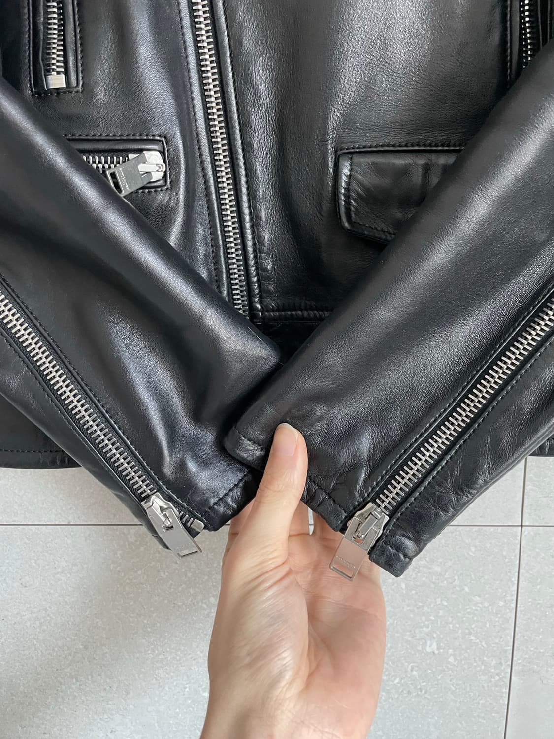 생로랑 16시즌 l01 라이더자켓 상품이미지4