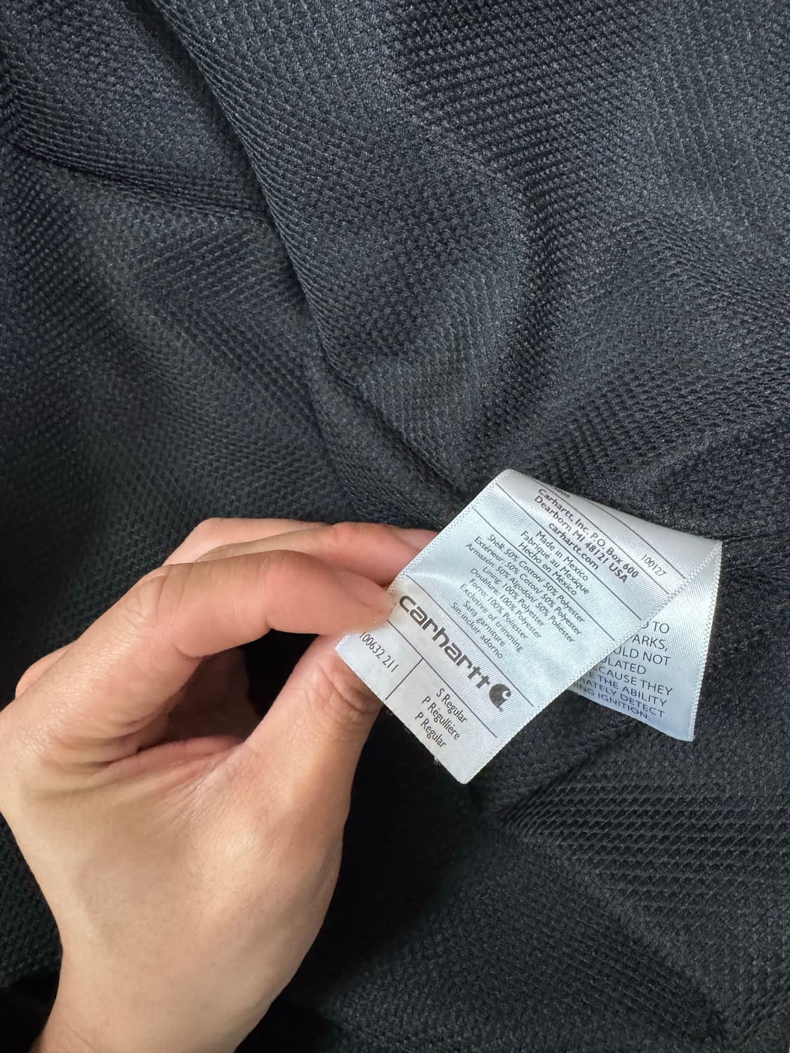 칼하트 후드집업 브라운 s 상품이미지6