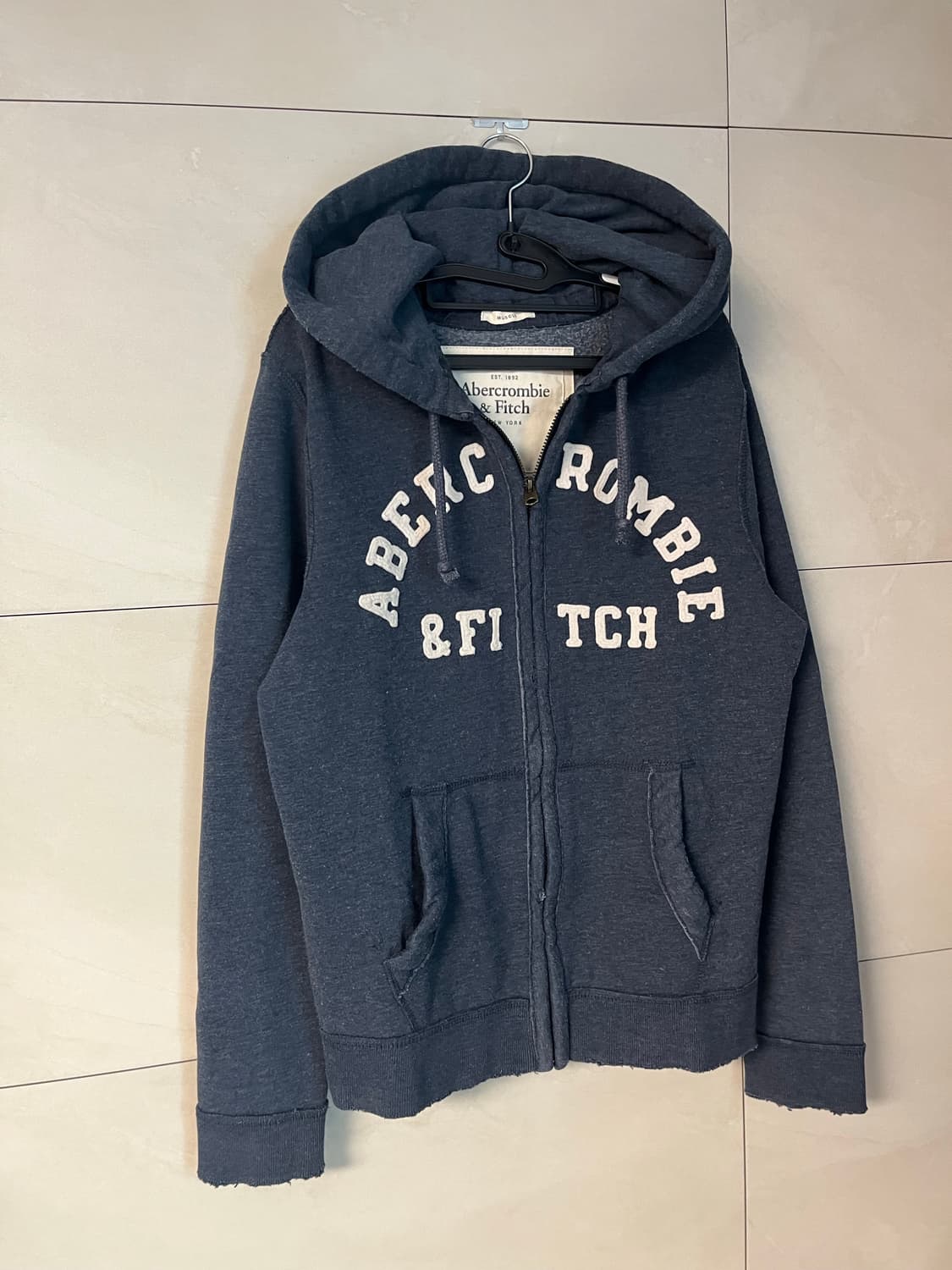 아베크롬비 네이비 대장 후드집업 (S size)  상품이미지2