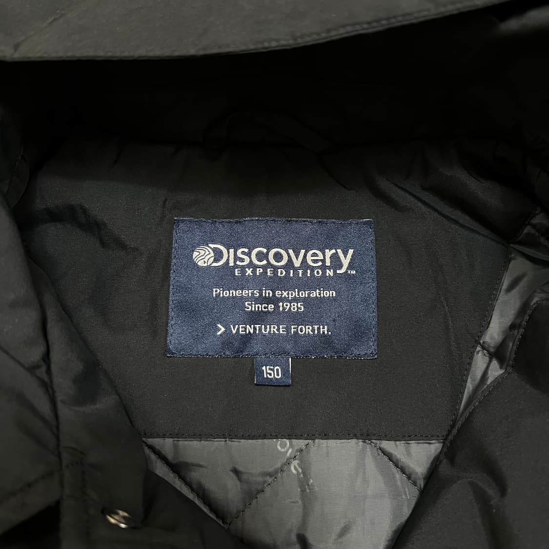 디스커버리 익스페디션 키즈 퀼팅안감 라이닝 코치 자켓 [블랙] 150 상품이미지6