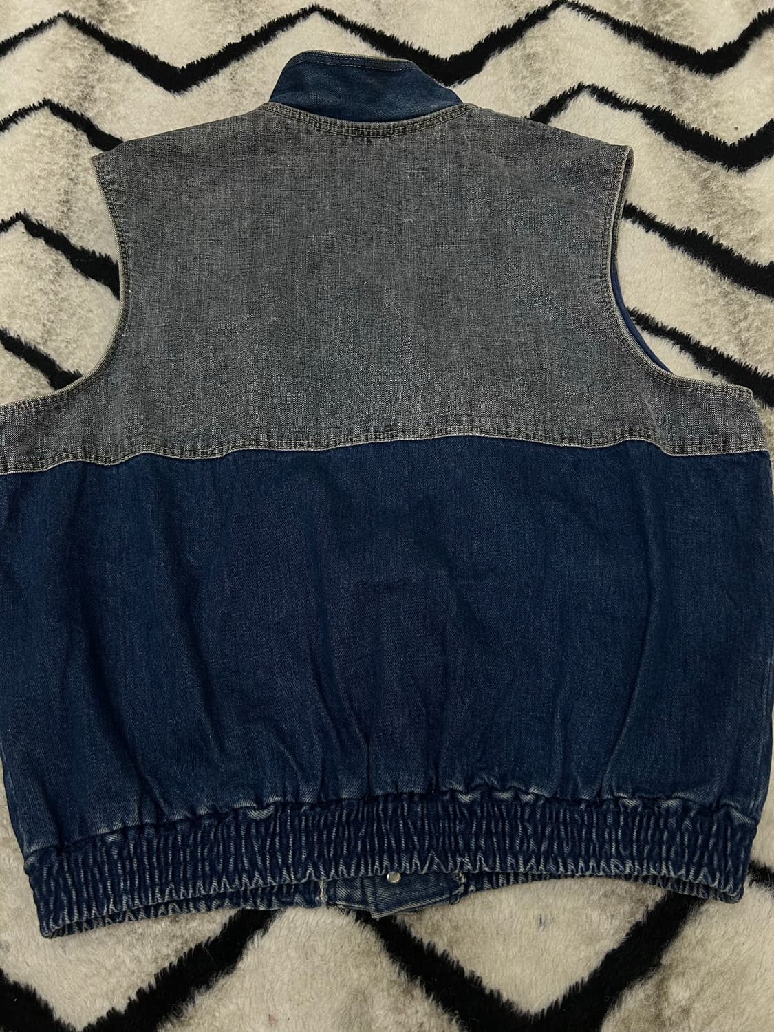 [XL]랭글러 80s USA 데님 베스트 상품이미지3