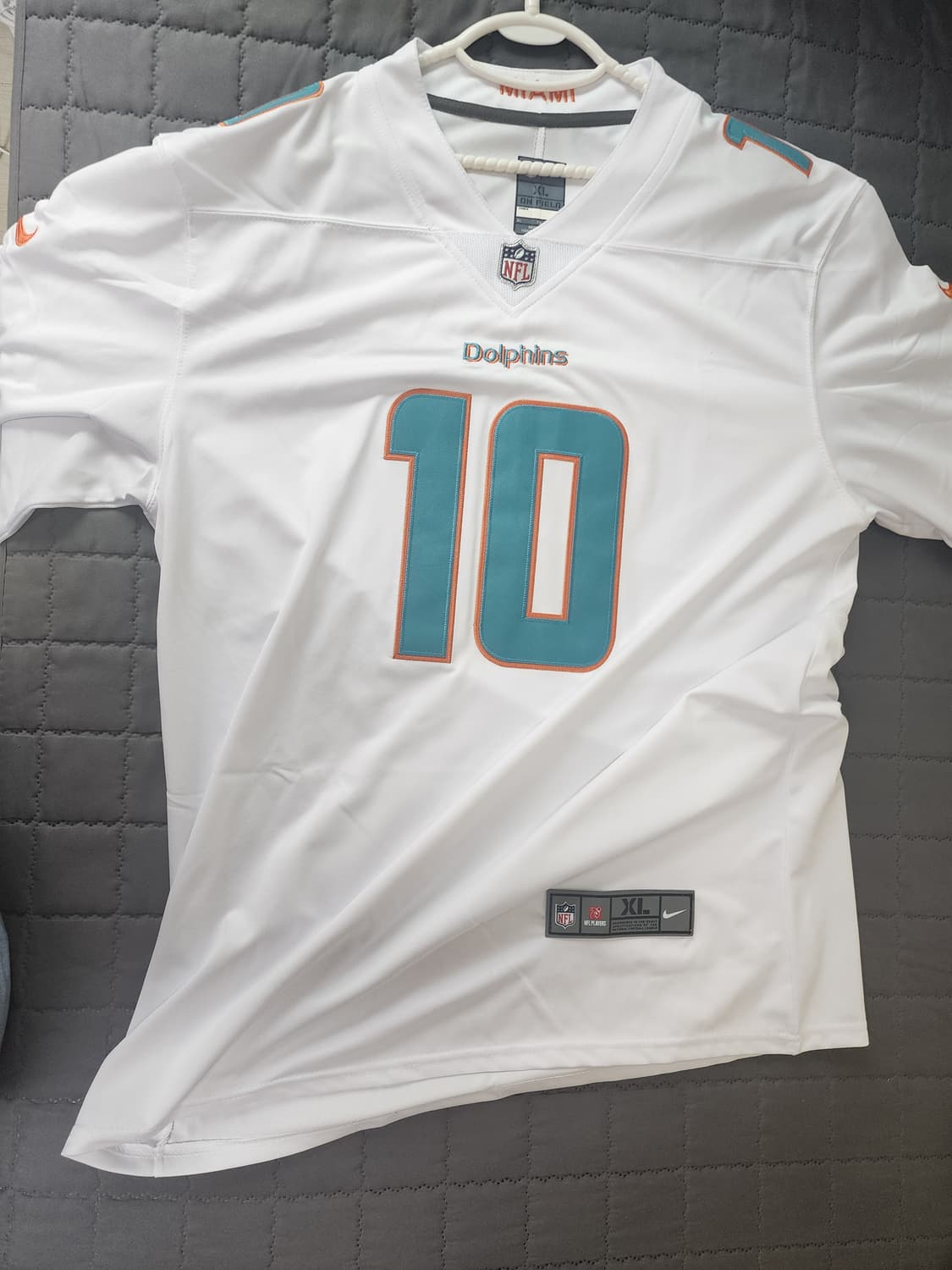 NFL 마이에미 돌핀스 타이릭 힐 등번호 10번 유니폼 상품이미지1