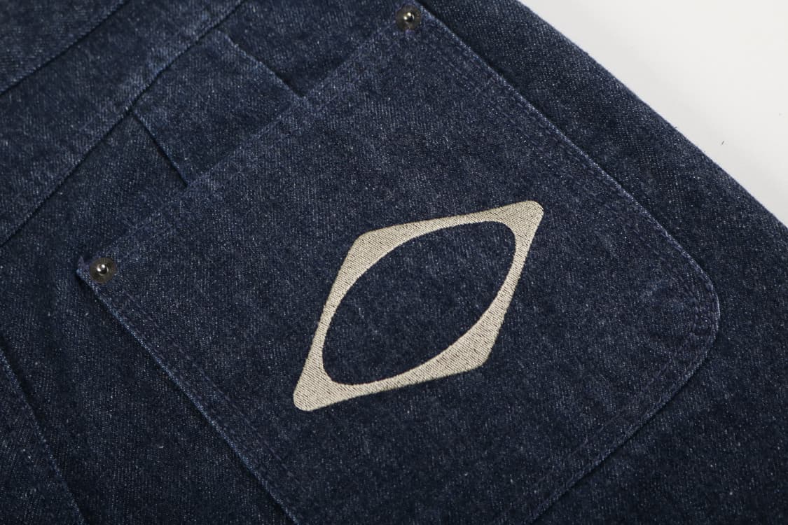 [L] 미스치프 롬버스 슬로치 진 데님팬츠 상품이미지9