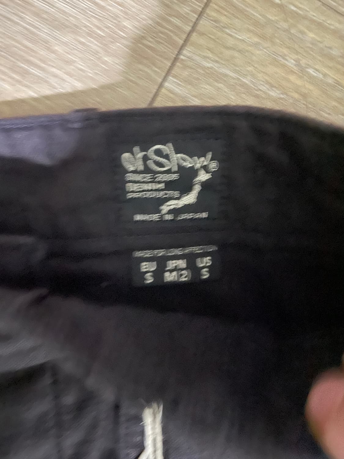 OrSlow 오어슬로우 퍼티그팬츠 블랙 오리지널핏 2사이즈 상품이미지2