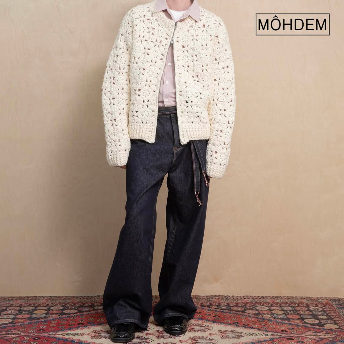 [premium]헤비울 스카시 집업 니트 가디건 상품이미지2