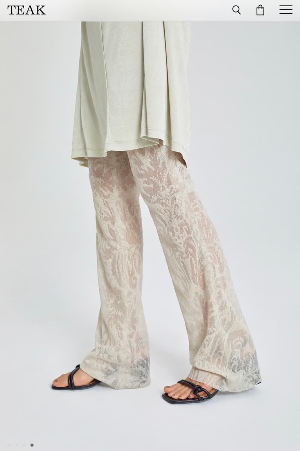 Teak paisley pants (s) 상품이미지2