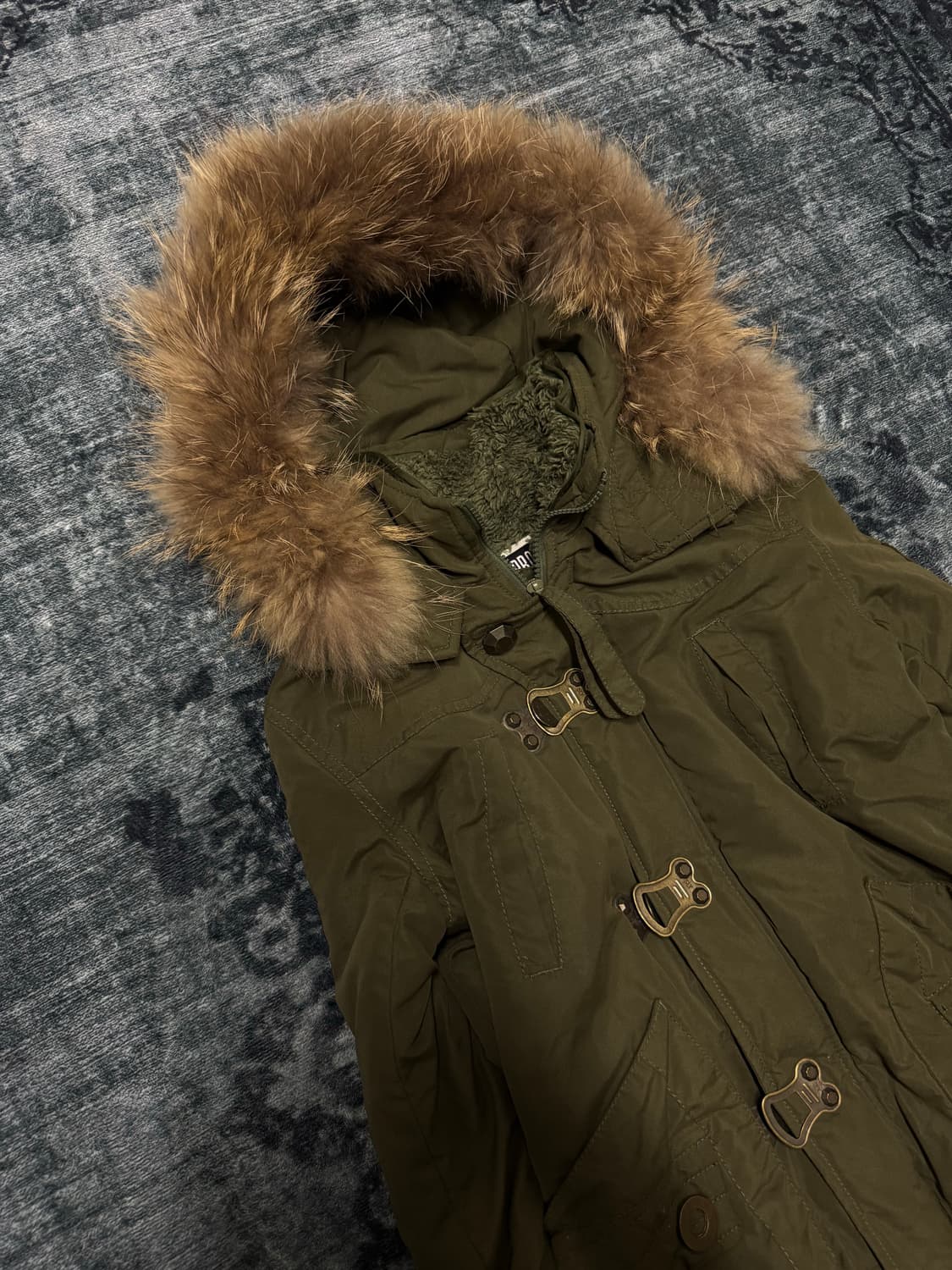 Sly 00s archive trimming fur military ja 상품이미지2