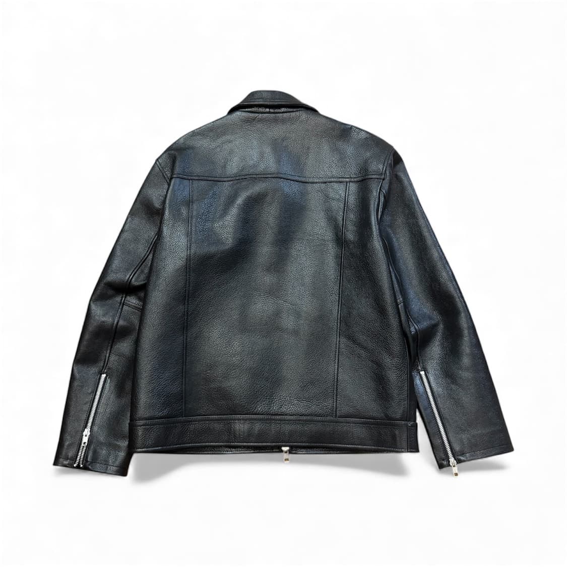 (LOFI) 소가죽 싱글 라이더 투웨이 자켓 상품이미지2