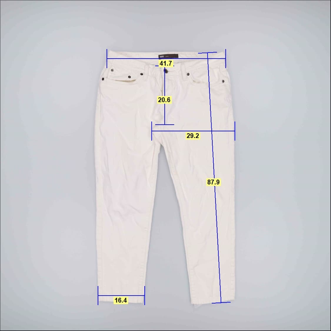[W31 L30] 리바이스 배기핏 화이트데님팬츠 1216H1 상품이미지9
