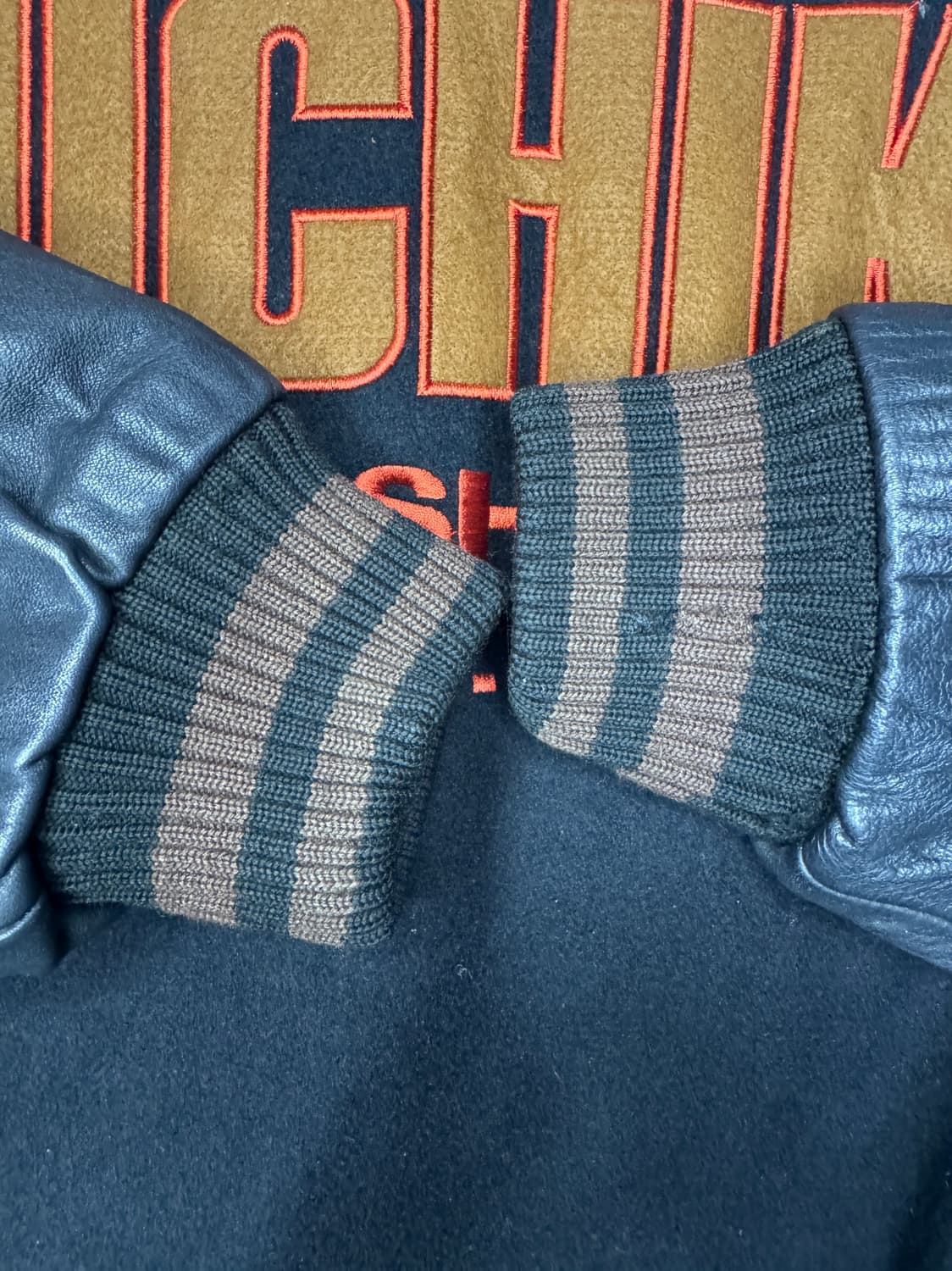 빈티지 미치코 코시노 런던 MICHIKO 바시티 스타디움 자켓 F 상품이미지10