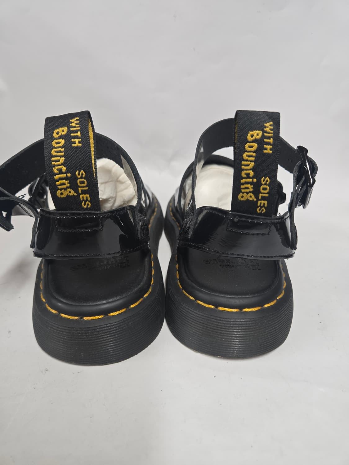 닥터마틴 그리폰  페이턴트 스트랩 샌들 EU38(240) 상품이미지4