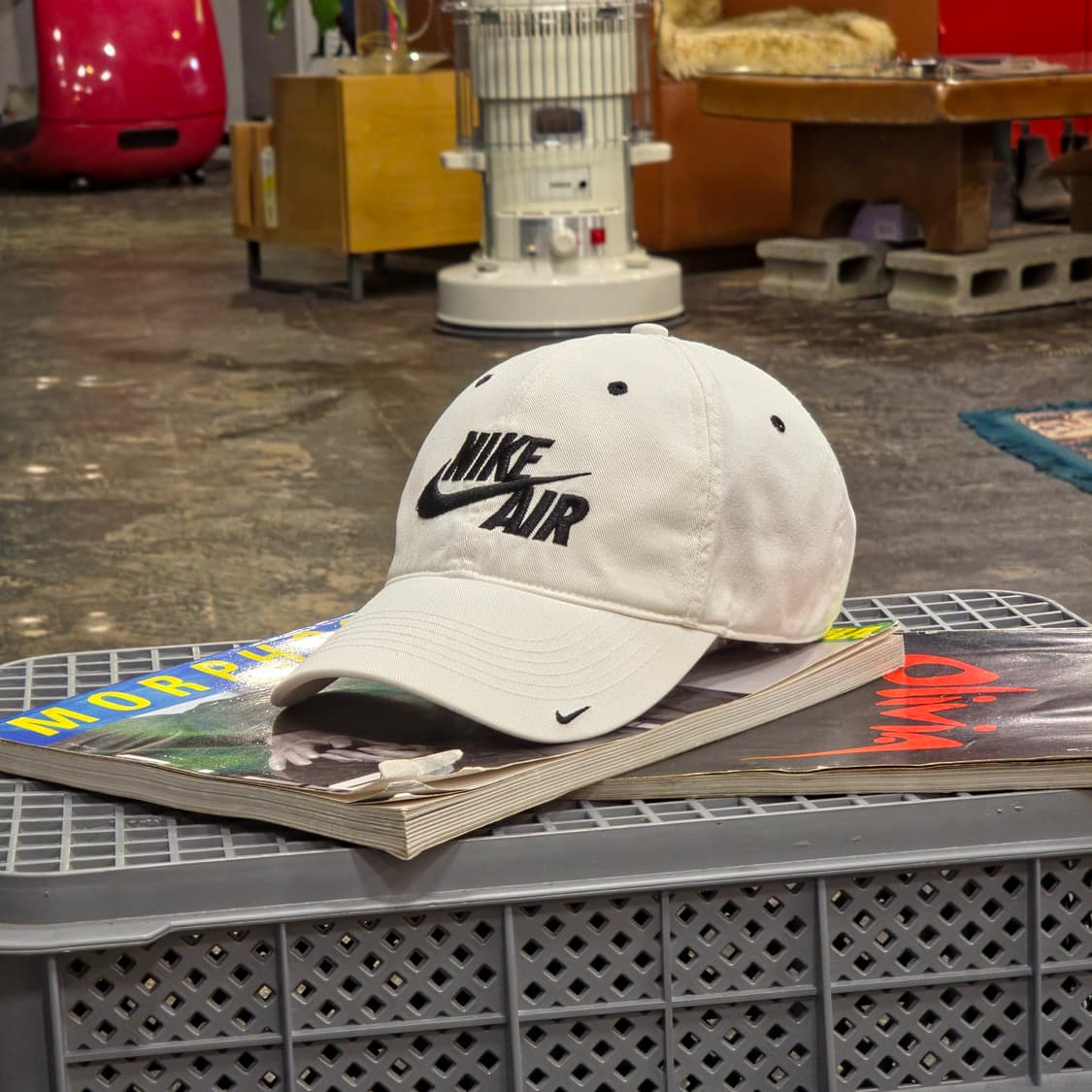 나이키 에어 화이트 볼캡 모자 상품이미지1