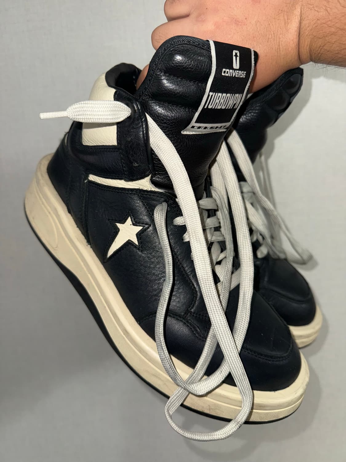 컨버스 x 다크쉐도우 터보웨폰 블랙 크림 Converse x Drkshd 상품이미지2