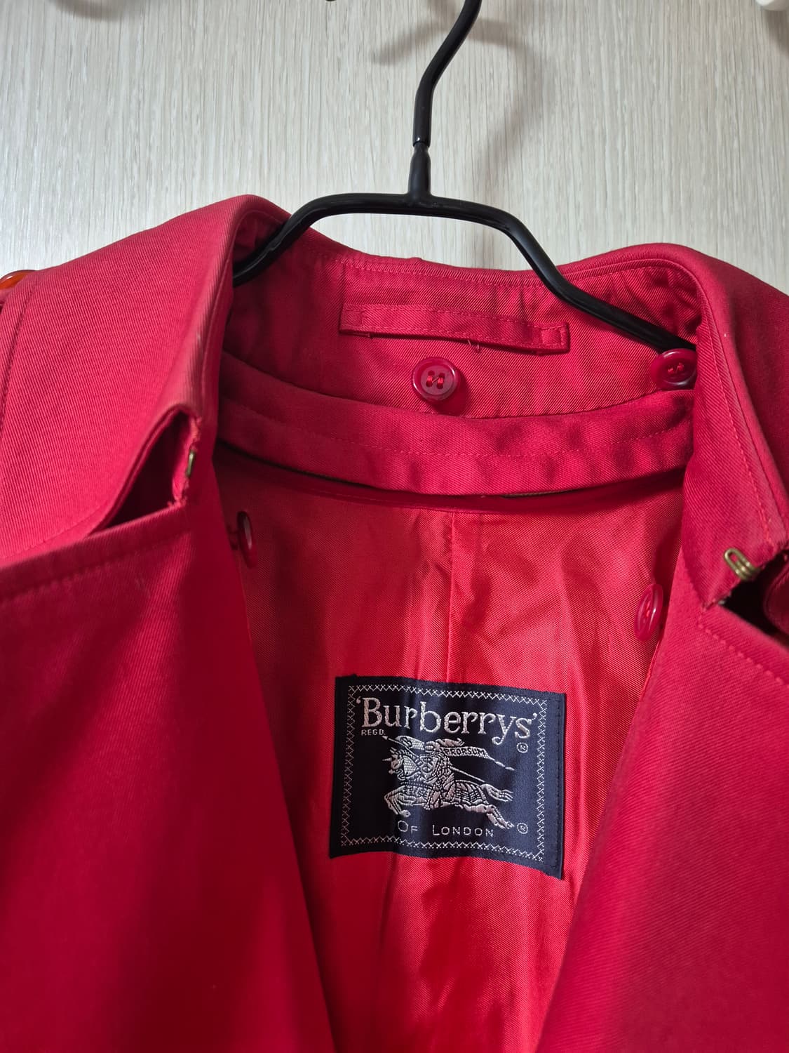 (정품) 버버리 트렌치 코트 (내피포함) 55 여성 상품이미지4